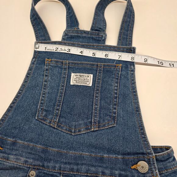 Levi's Overall Skirt Bib Youth Medium 10/12 - Picture 10 of 12